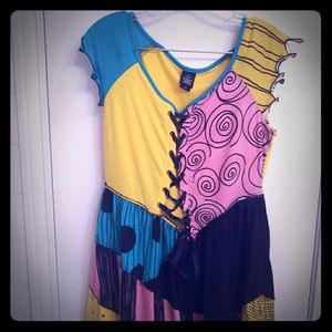 Nightmare before Christmas 2 piece Sally costume